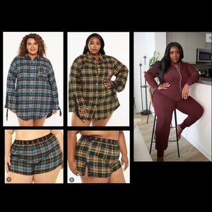 SAVAGE X FENTY Lot of Pajamas - 2 Sets - 1 Onsie